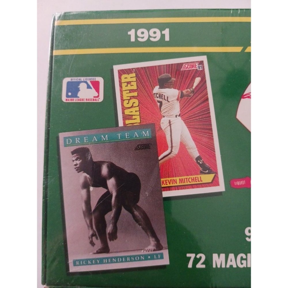 '91 SCORE Collectors Set Factory Sealed 900 Player Cards 72 Magic Motion Trivia - Picture 5 of 11